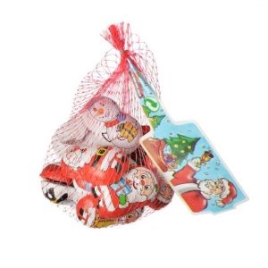 CREST CREAM FILLED MILK CHOCOLATE CHUBBY SANTA & SNOWMEN NET 80G