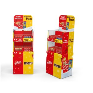 MARS MALTESERS MIXED REINDEERS & M&MS SANTA FSDU 29G