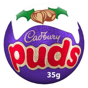 CADBURY XMAS PUDS GRAVITY FEED UNIT 35G