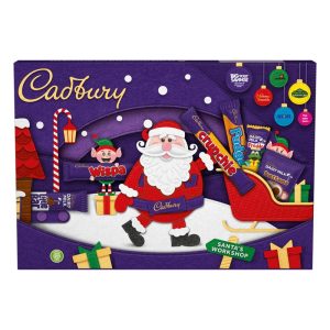 CADBURY MEDIUM SANTA SELECTION BOX HOD 125G