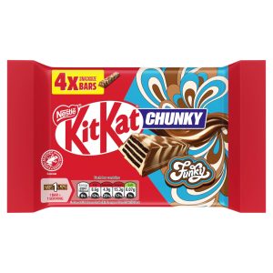 NESTLE MP 4PK KITKAT CHUNKY FUNKY 4X32G