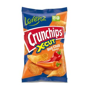 LORENZ CRUNCHIPS X- CUT RED CHILLI 75G