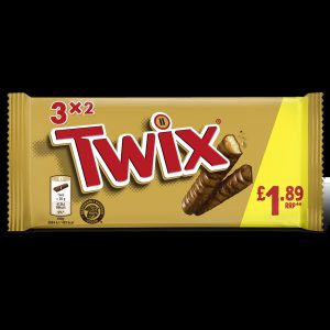 MARS MP 3PK - TWIX SNACKSIZE (TWIN) PM 1.89 3PK