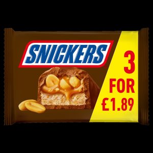 MARS MP 3PK-  SNICKERS SNACKSIZE PM 1.89 3PK