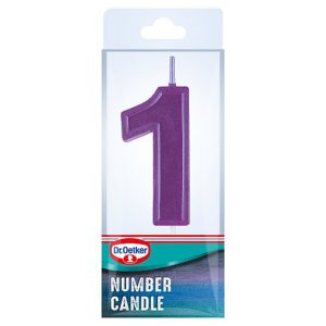 DR OETKER 1 NUMBER CANDLE 5G