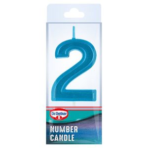 DR OETKER 2 NUMBER CANDLE 5G