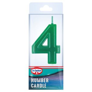 DR OETKER 4 NUMBER CANDLE 5G