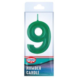 DR OETKER 9 NUMBER CANDLE 5G