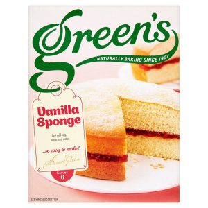 GREENS SPONGE CAKE - VANILLA 221G