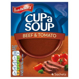 BATCHELORS CUP A SOUP BEEF & TOM 9/88G