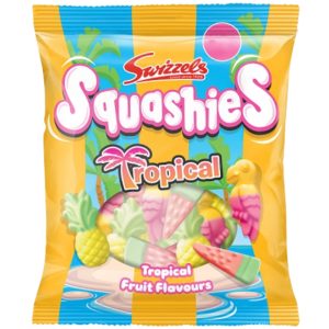 SWIZZELS SQUASHIES TROPICAL PM 1.15 100G