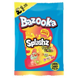 BAZOOKA SPLASHZ FRUIT FIESTA BAG PM 1.15 120G