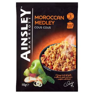 AINSLEY HARRIOTT COUS COUS MOROCCAN MEDLEY 100G