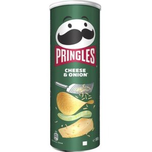 PRINGLES 165G- CHEESE AND ONION