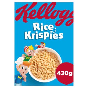KELLOGGS BC RICE KRISPIES 430G GBP3.69 PMP