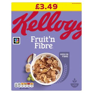 KELLOGGS BC FRUIT N FIBRE PM 3.69 500G