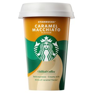 STARBUCKS FLAVOURED ICED COFFEE CARAMEL MACCIATO 220ML