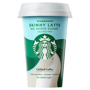 STARBUCKS FLAVOURED MILK ICED COFFEE SKINNY LATTE 220ML