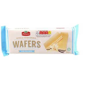 BELLO ARTIZANO - VANILLA CREAM WAFERS 100G