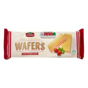 BELLO ARTIZANO - STRAWBERRY CREAM WAFERS 100G