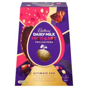 CADBURY EGG LARGE 273G DAIRY MILK FRUIT & NUT