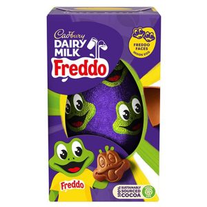 CADBURY EGG MEDIUM DAIRY MILK FREDDO FACES 90G