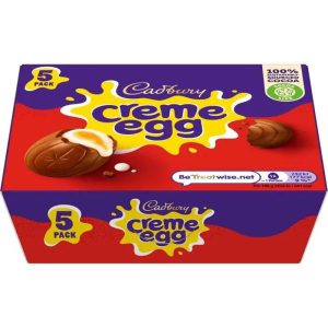 CADBURY EGG 5PK CREME WHITE 200G