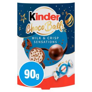 KINDER CHOC BALLS MILK & CRISP SENSATIONS G90 90G