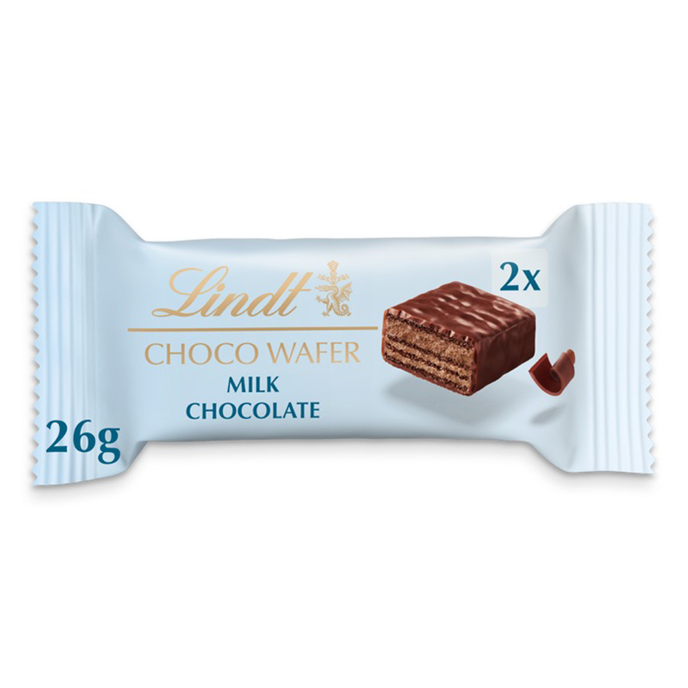 LINDT CHOCO WAFER PM 1.20 26G V - Brand Factory Ltd