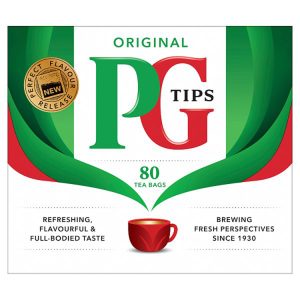 PG TIPS TEABAGS 80S 80S