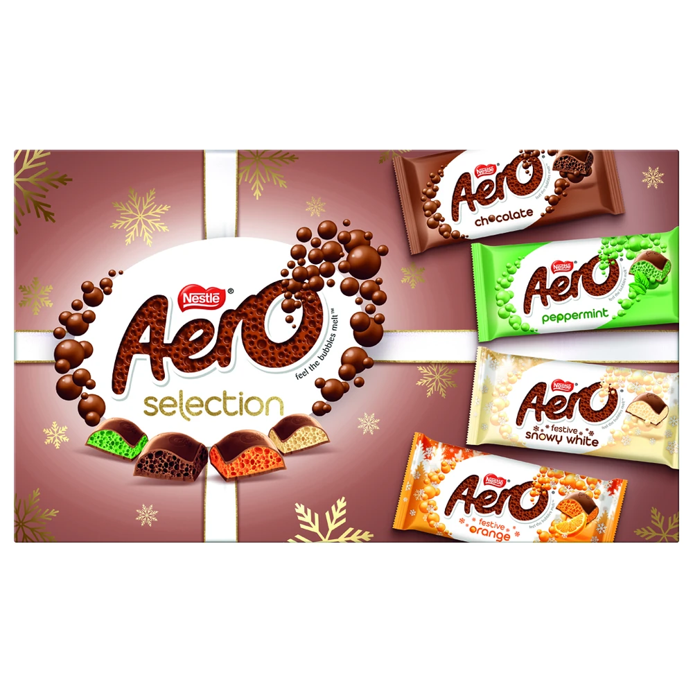 NESTLE AERO FESTIVE SELECTION BOX 360G - Brand Factory Ltd
