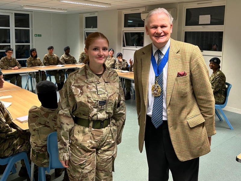 Visit to 9F (Islington) Squadron ATC