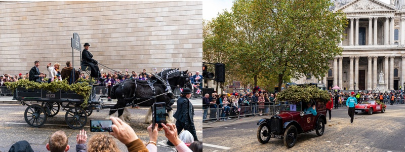 The Shepherd Neame floats in the Lord Mayor's Show