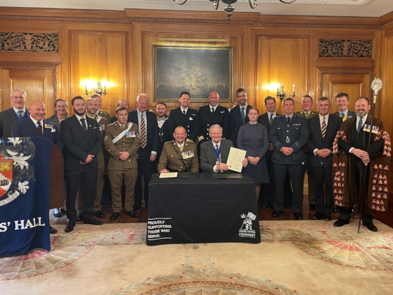 Brewers' Company Signs the Armed Forces Covenant