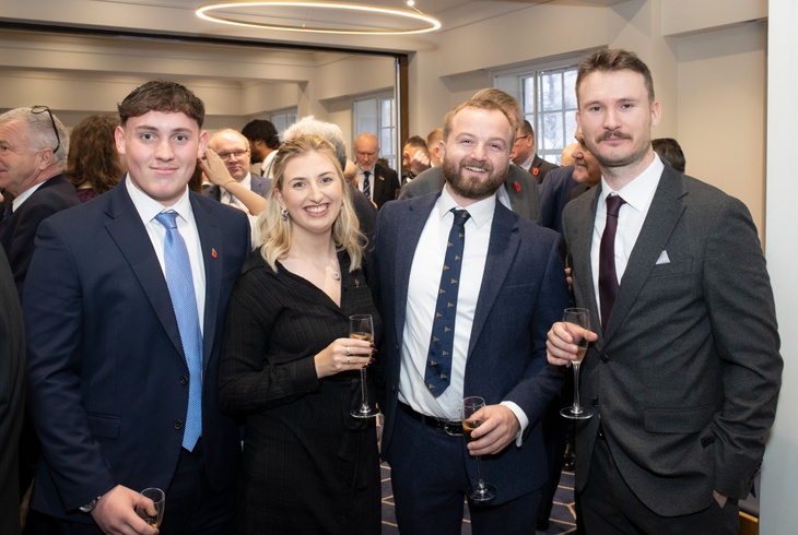 Liverymen at Butchers' Hall for the November 2025 Court Lunch