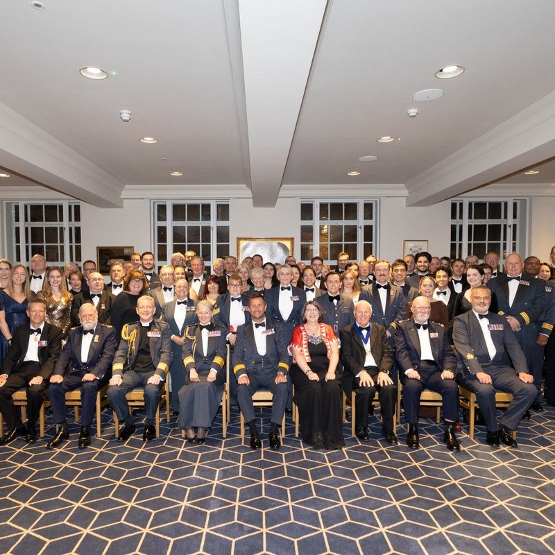 600 (City of London) Squadron Celebrates Centenary with All Ranks Dinner