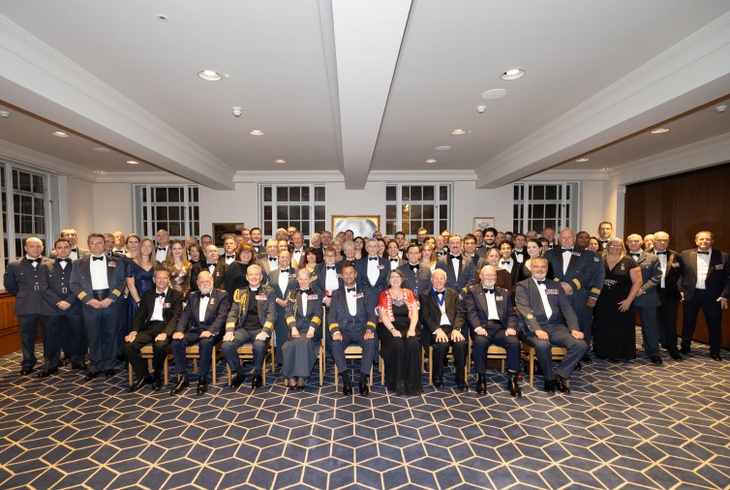RAF 600 Squadron 100th centenary Dinner Guests on 10 Oct 2025