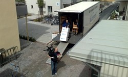 Bild Blå Expressen (Foton Flyttare, Bild Flyttföretag)