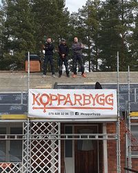 Bild Kopparbygg (Foton Takläggare, Bild Takföretag)