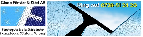 Bild Glada Fönster Städ AB (Foton Lokalvårdare, Bild Städföretag)