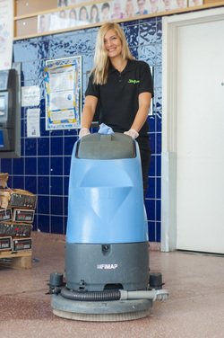 Bild Städform i Halland  (Foton Lokalvårdare, Bild Städföretag)