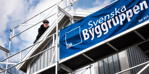 Bild Svenska Byggruppen (Foton Takläggare, Bild Takföretag)