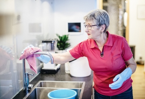 Bild Skurgummans Allservice (Foton Lokalvårdare, Bild Städföretag)