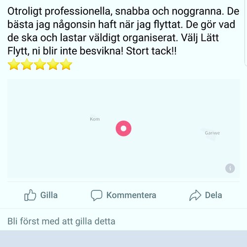Bild  Lätt Flytt of Sweden (Foton Flyttare, Bild Flyttföretag)