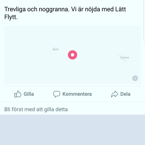 Bild  Lätt Flytt of Sweden (Foton Flyttare, Bild Flyttföretag)