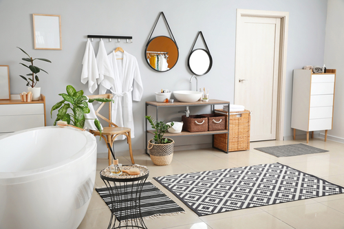 våtrumsmatta, montera våtrumsmatta, sätta våtrumsmatta, våtrumsmatta på vägg, våtrumsmatta badrum, badrumsrenovering våtrumsmatta, mattläggning badrum, våtrumsgolv och vägg
