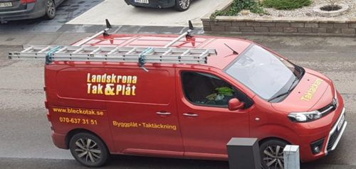 Bild Landskrona Tak&Plåt (Foton Takläggare, Bild Takföretag)