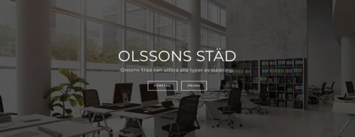 Bild Olssons Städ (Foton Lokalvårdare, Bild Städföretag)