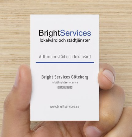 Bild Bright Services Göteborg AB (Foton Lokalvårdare, Bild Städföretag)