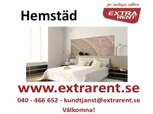 Bild på Extra Rent – städare i Skåne län
